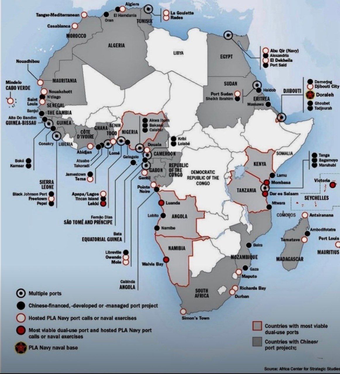 Андрей Клинцевич: Расширение морского присутствия Китая в Африке