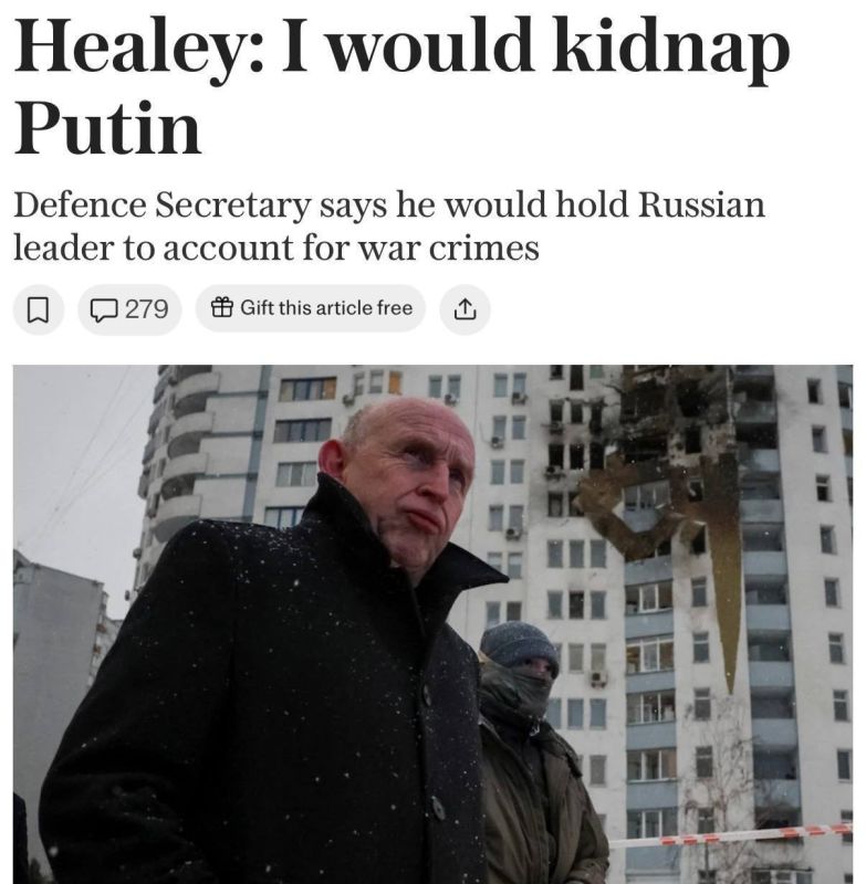 Министр обороны Великобритании выразил желание похитить Путина — The Telegraph