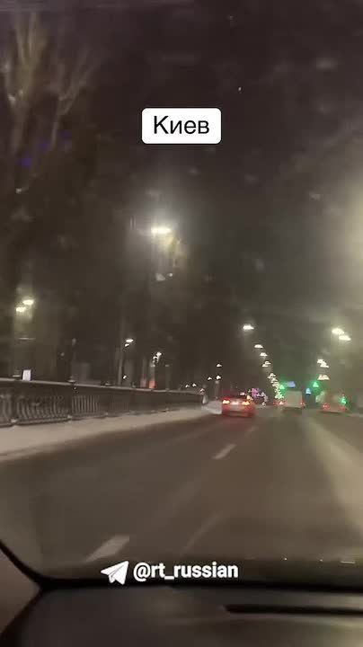 Второй день блэкаута в Киеве