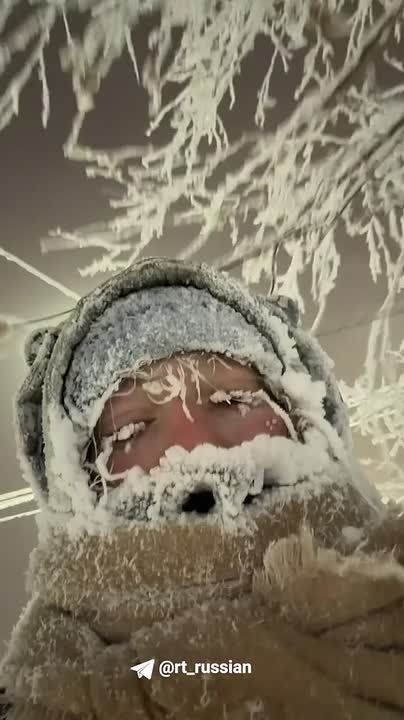 100 тыс. шагов в -40 °C: блогер из Якутска прошла за день около 80 км