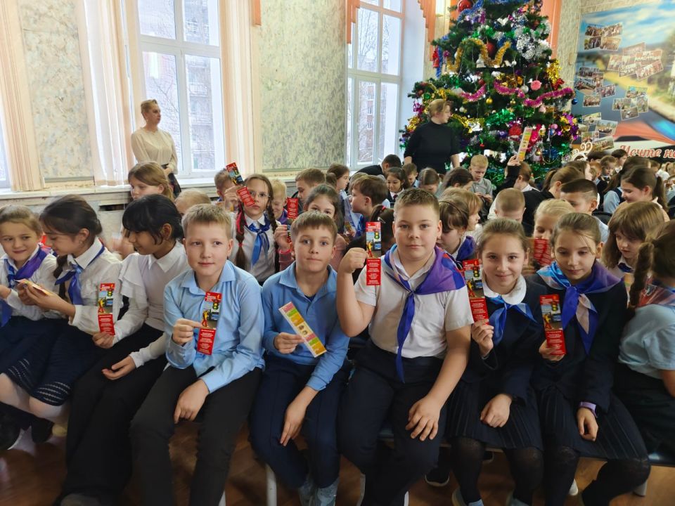 Тверские Госавтоинспекторы провели интерактивное мероприятие «Безопасная зима» с учениками 2-х 3-х классов СОШ № 30