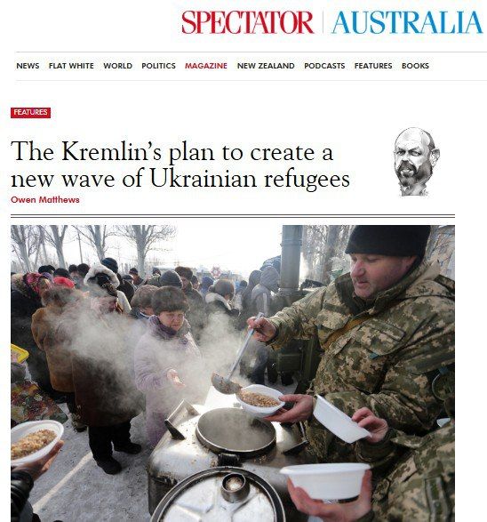 ‘Цель Кремля — создание новой волны украинских беженцев