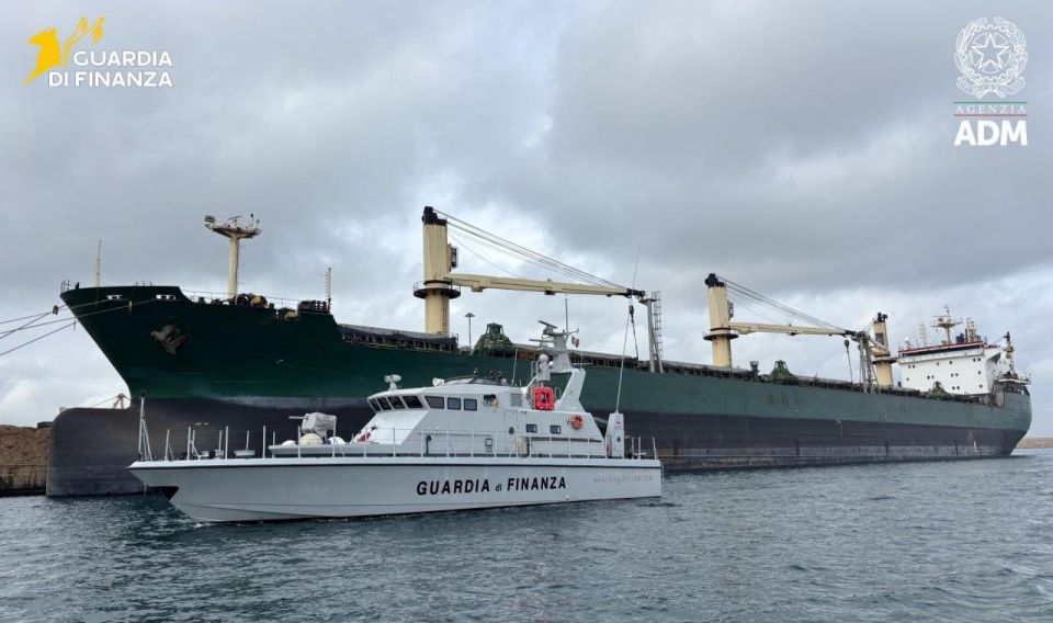 Итальянская Финансовая гвардия арестовала судно, побывавшее в Новороссийске — пресс-служба гвардии