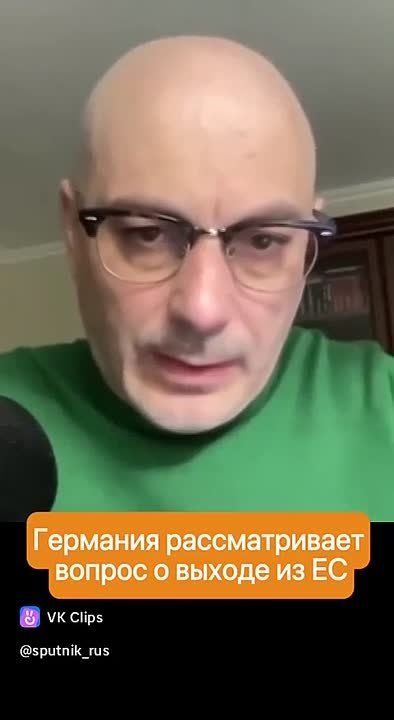 Армен Гаспарян: Германия рассматривает вопрос о выходе из ЕС