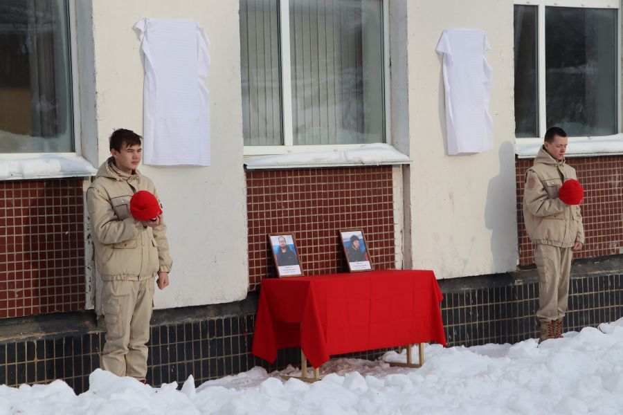 В Тверской области увековечили память погибших на СВО земляков
