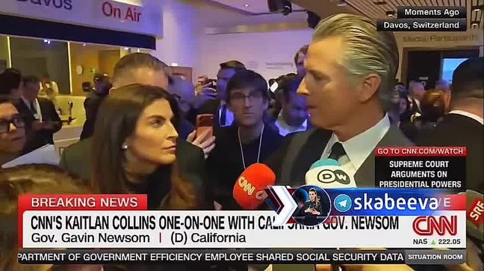 Губернатор Калифорнии Гэвин Ньюсом расстроен заявлением Трампа, что США не собираются захватывать Гренландию военным путем