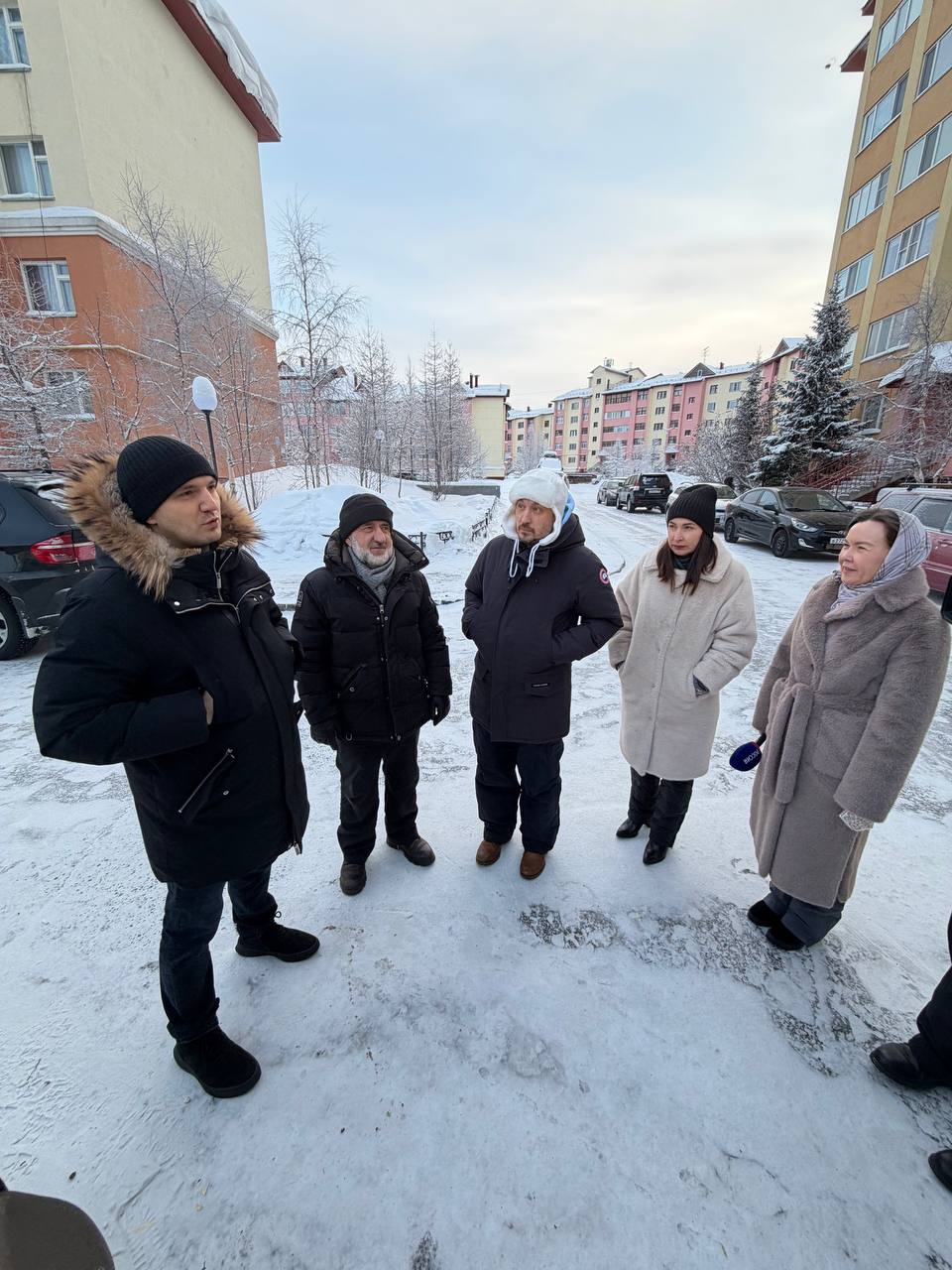 В окружной столице оценили качество уборки снега