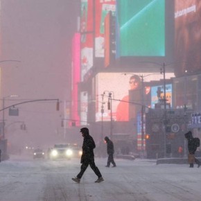 Уже свыше 840 тыс. жителей США остались без света из-за снежного шторма