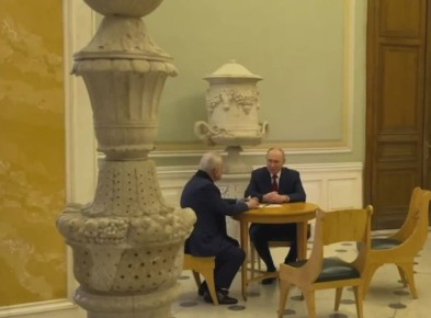 Путин уже в Эрмитаже