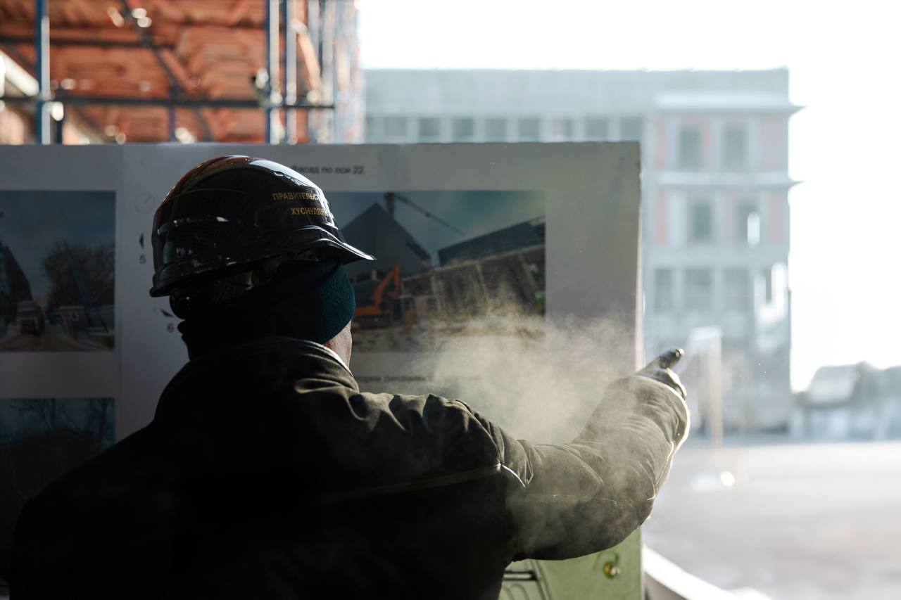 Марат Хуснуллин: Сегодня осмотрел стройплощадку кампуса Московского государственного строительного университета - главного строительного вуза страны