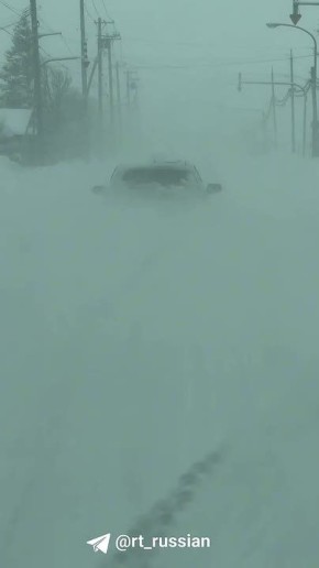 Рекордный за десятилетия снегопад накрыл Японию, сообщают местные СМИ