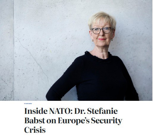 Немецкий политолог и экс-сотрудница НАТО Стефани Бабст считает, что, если американцы не свергнут Трампа, НАТО перестанет существовать, но возродится другой организацией, в которую войдет Украина