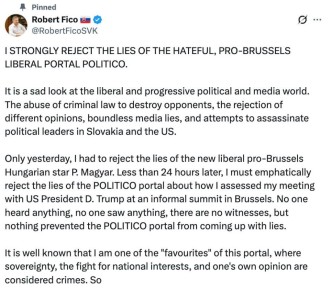 � ������ ���������� ���������� ���� ������� POLITICO � ������ ����