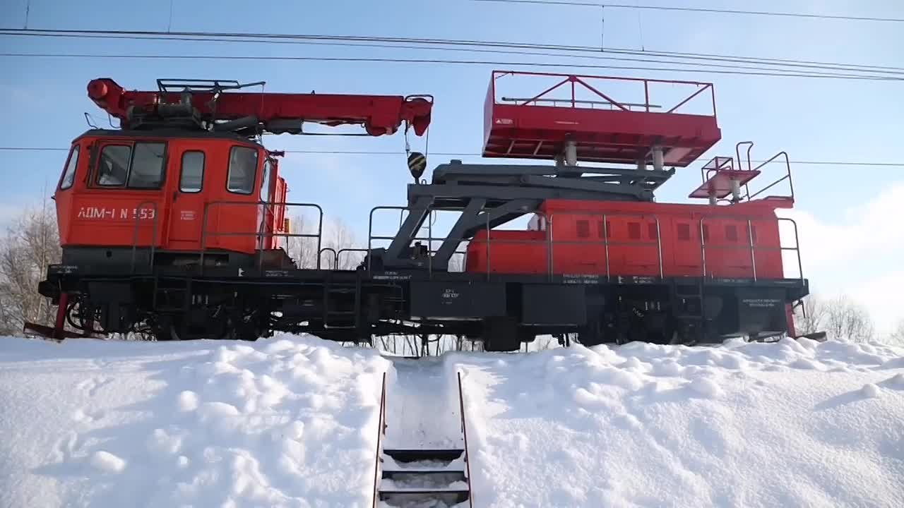 Опубликовано видео проверки новой контактной сети для строящейся под Тверью ВСМ