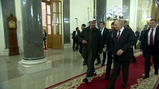 Официальный визит Президента ОАЭ Мухаммеда Аль Нахайяна в Россию завершён