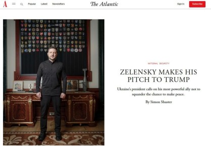 The Atlantic ����������� �������� ����������, � ������� �������� ����� ������, ��� ����� ������� � ������� � ������