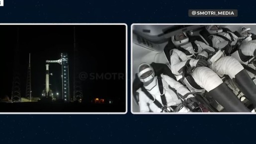 НАСА и SpaceX готовятся к запуску миссии Crew-12 на Международную космическую станцию со станции космических сил на мысе Канаверал, США