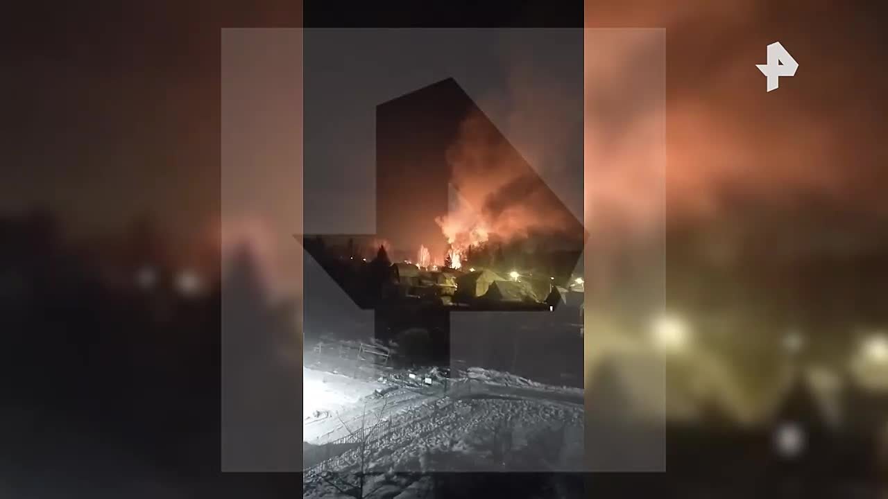 Пьяный мужчина чудом выбрался из горящего дома в Петербурге