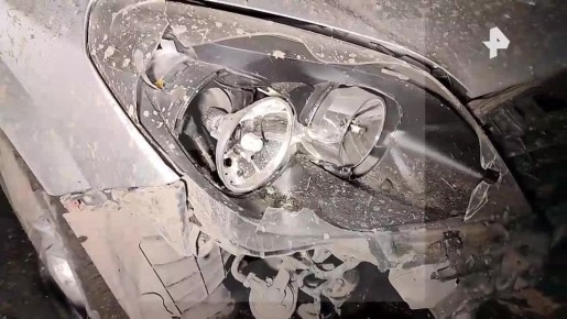 Кадры последствий атаки БПЛА в Краснодаре публикует РЕН ТВ