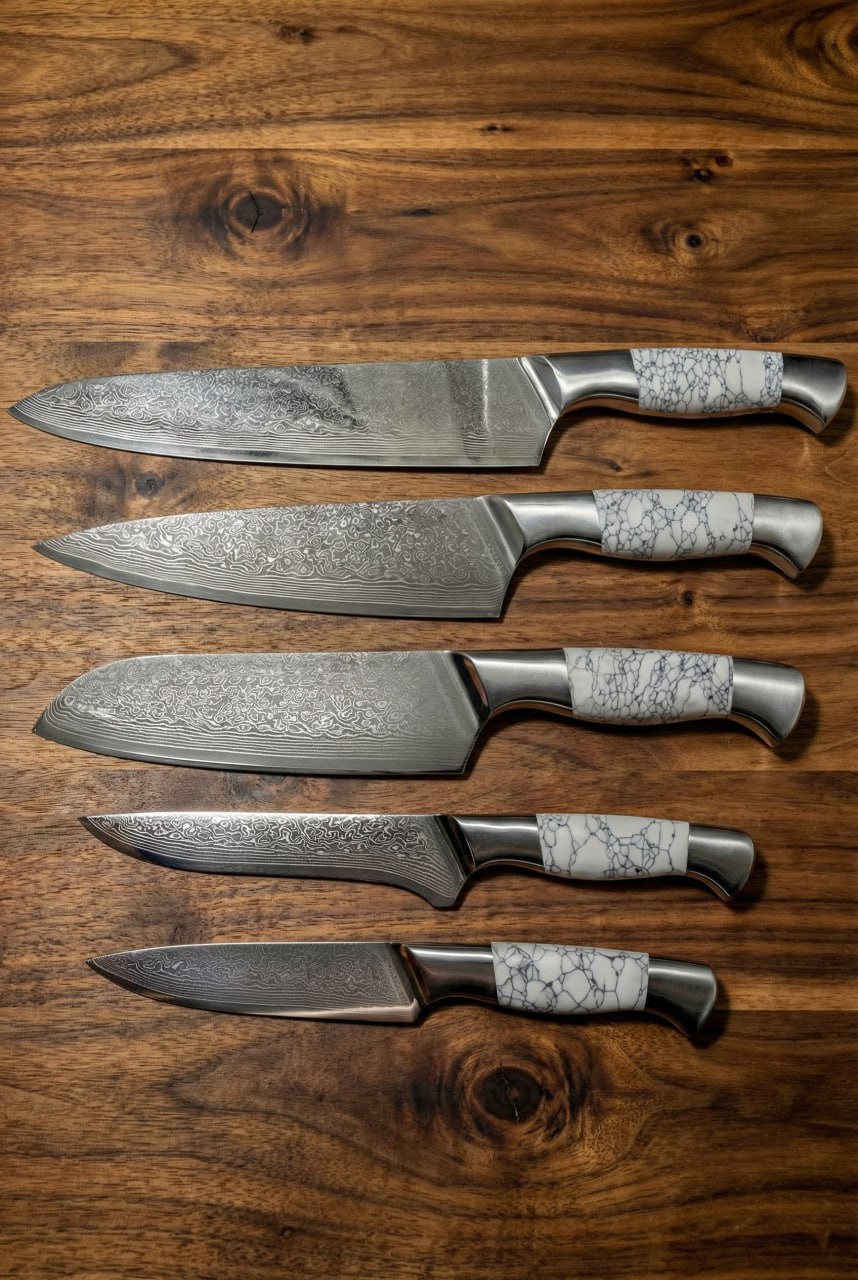 Готовы еще 5 наборов кухонных ножей, раз такой спрос на них Готовы еще 5 наборов кухонных ножей, раз такой спрос на них