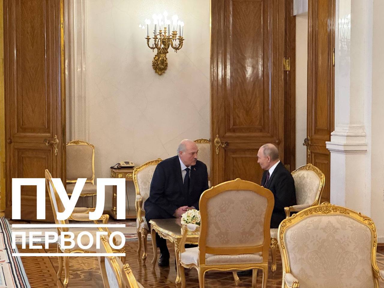 Путин встретился с Лукашенко тет-а-тет