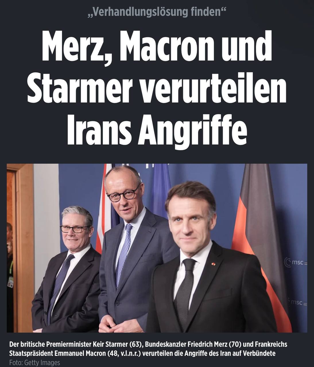 Александр Сосновский: Трое из ларца осуждают Иран