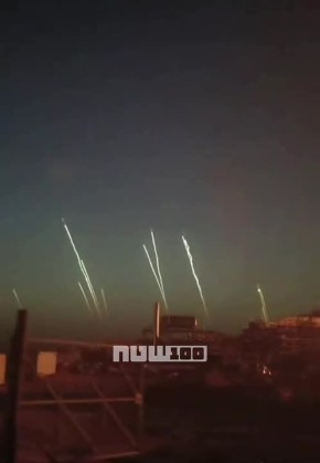 Израильские СМИ публикуют видео ракетных запусков со стороны Ирана