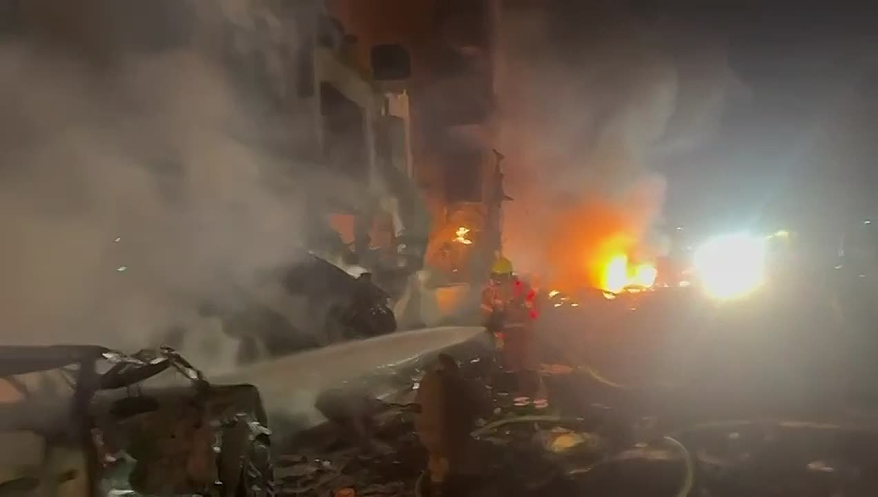 По меньшей мере шесть человек пострадали в результате иранской ракетной атаки на Тель-Авив