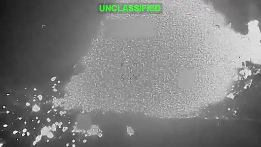 Военные США показали кадры ударов по Ирану