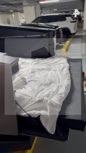 Tesla Cybertruck стала убежищем для людей в Дубае во время атаки со стороны Ирана