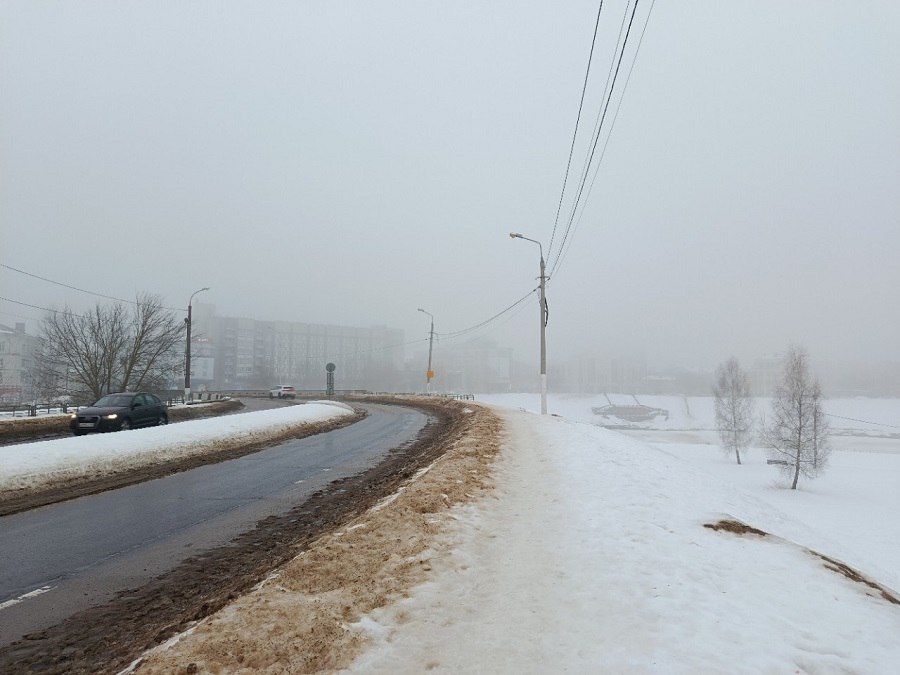 Туман окутал Тверь в первый рабочий день весны: фото Туман окутал Тверь в первый рабочий день весны: фото