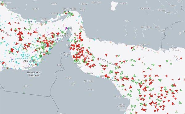 �������� � ��������� ������� ����������� �����������, ��������������� ������ ������� MarineTraffic