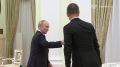 Владимир Путин принял в Кремле Министра внешнеэкономических связей и иностранных дел Венгрии Петера Сийярто
