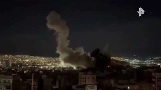 В районе штаб-квартиры иранской телерадиовещательной корпорации IRIB в городе Санандадж США и Израиль нанесли удары