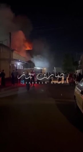 Дома мирных жителей горят в Багдаде на фоне иранской атаки на американские военные базы, пишет Sabereen News