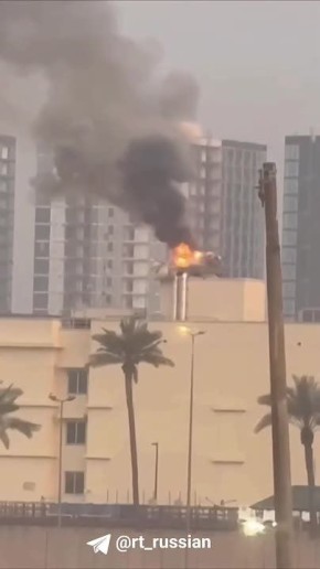 Дрон уничтожил систему ПВО на крыше американского посольства в Багдаде, пишут иракские СМИ