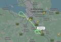 У самолета Петербург — Мурманск, предположительно, возникли технические неполадки